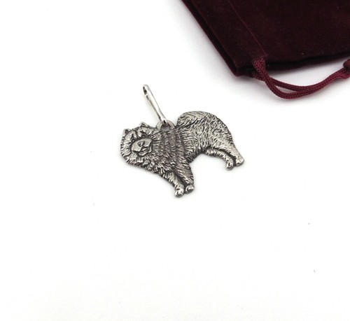 Chow pewter - pewter, zipper