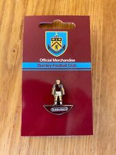 Burnley Football Club pin badge in Subbuteo form