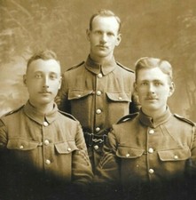 WW1 Military Real Photo