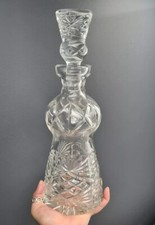 Vintage Large Cut Glass