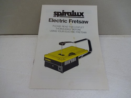 Spiralux electric hacksaw
