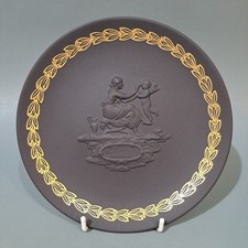 Wedgwood Black Basalt Plate "