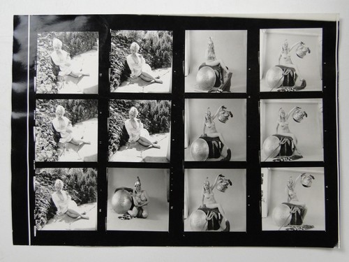 Contact sheet nude model - nude,