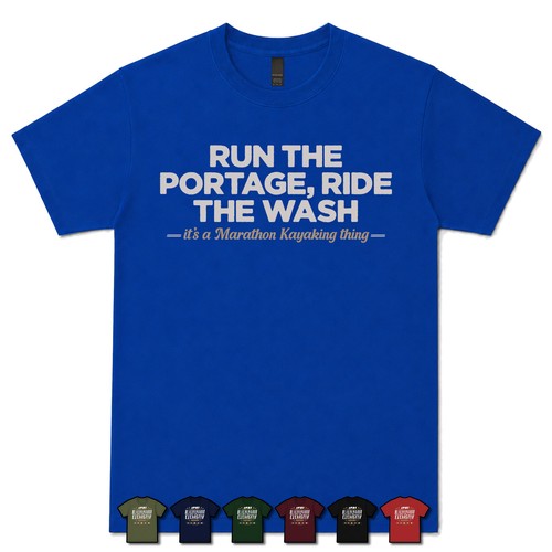 Run the portage ride - run, wash