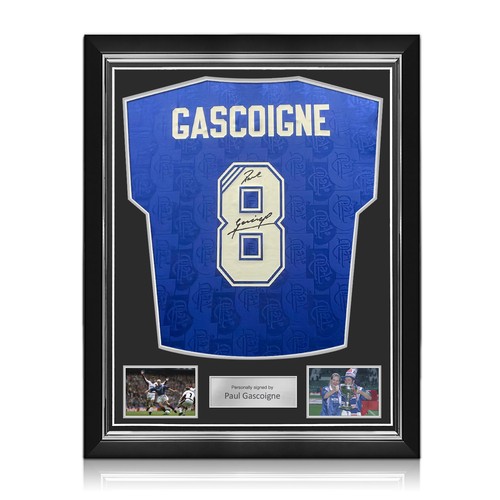 Paul gascoigne signed rangers - gascoigne,