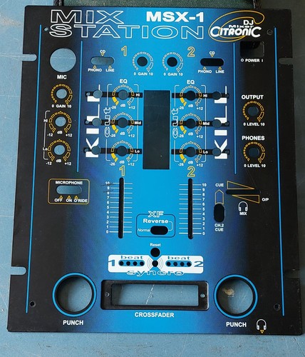 Citronic msx front panel - msx-1,