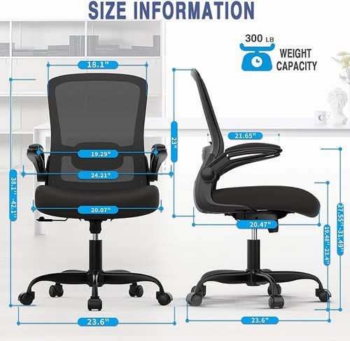 Black mimoglad office - black,
