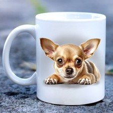 Pet Dog Mug, watercolour