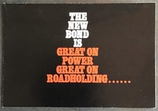 BOND MK 2 EQUIPE GT Car Sales Brochure 1968