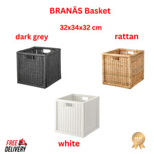 Hand-Woven Rattan Storage