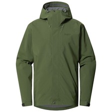 Haglofs Mens Breeze Proof Waterproof Jacket - Seaweed Green