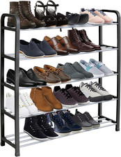 5 Tier Shoe Rack - Tool Free