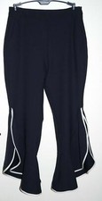 Zara Collection Women`s Navy Wide Split Leg Trousers EUR Small
