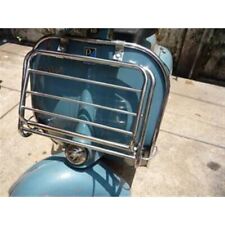 VESPA GS VBB VNA VNB GL GTR POLISHED STAINLESS STEEL MADRID STYLE FRONT RACK
