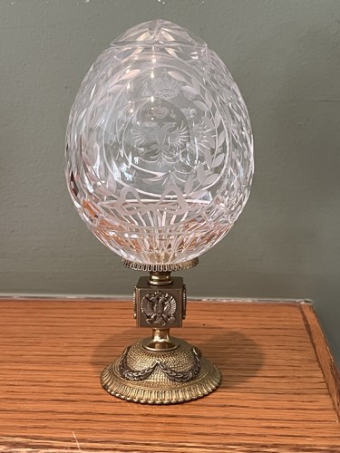 Rare vintage faberge clear - rare, cut
