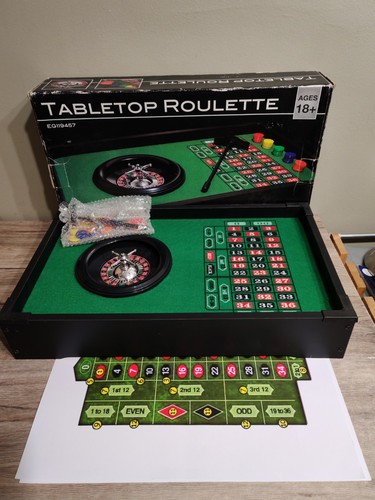 Tabletop roulette casino - roulette, game
