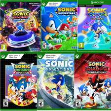 Sonic The Hedgehog Xbox Series X|S Family Fun Kids Teen Games - Choose Your Game