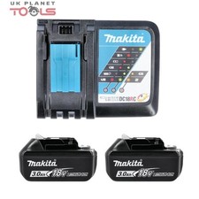 2 x Genuine Makita 18V 3.0Ah