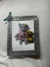 Miniature Hand knitted teddy