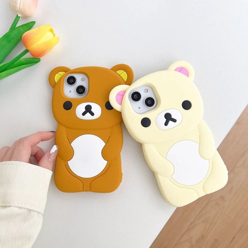 Cute rilakkuma bear silicone - cute,