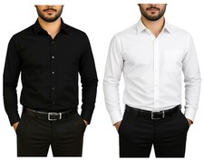 Men's Formal Dress Shirt Long