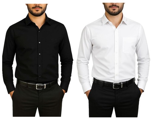 Men formal dress shirt - dress, long