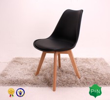 Set of 4 Black Lorenzo Dining