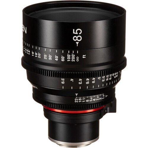 Samyang xeen 85mm lens - xeen, t1.5