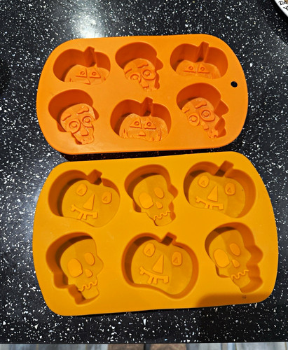 Orange silicone halloween - orange,