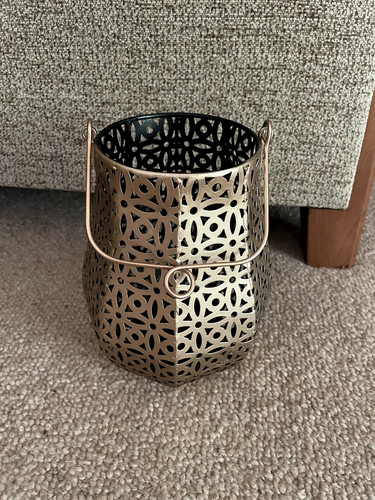 Metal candle tealight - , holder