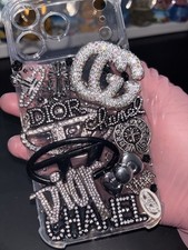 Silver & Black Junk Phone Case