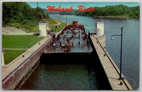 Mohawk river erie canal barge - erie,