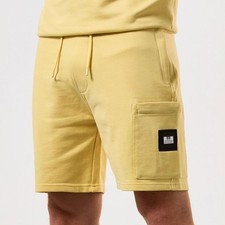 Men's Weekend Offender Hawkins Classic Fleece Shorts in Yellow