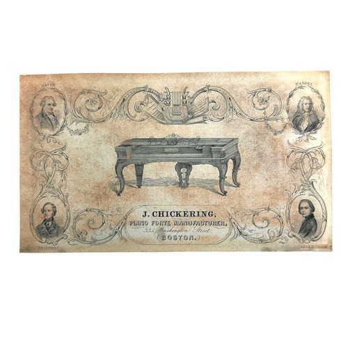 Chickering piano forte - j.,