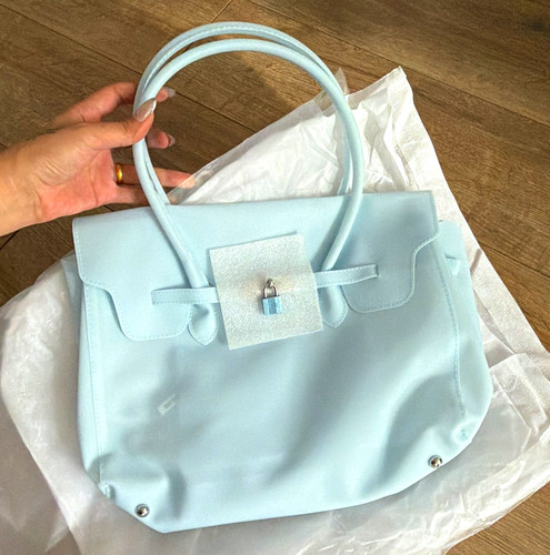 Light blue jelly - jelly, bag