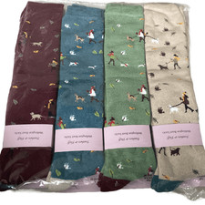 Dog Walking Animal  Welly Sock's  Riding Sock's Ladies Size UK 4 - 8 Ideal Gift