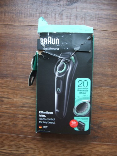 Braun beard trimmer - beard,