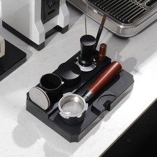 Coffee Tamper Stand and Portafilter Holder for Home Espresso Tools Counters