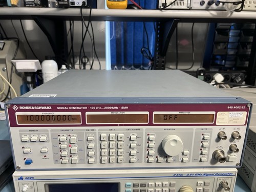 Rohde schwarz smh signal - &,