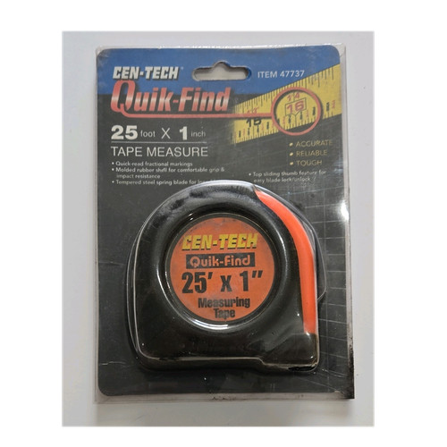 Cen tech tape measure - 25,