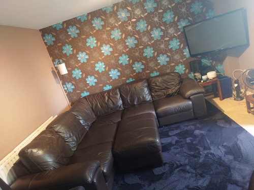 Corner modular brown - modular,