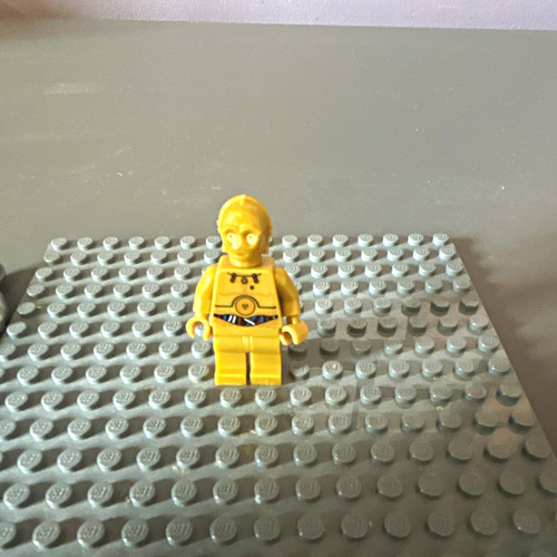 Lego minifigure 3po - c-3po, gold