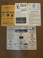 4 QPR home and away programmes