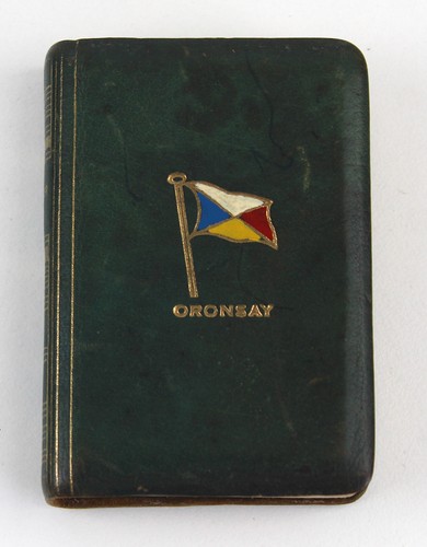 Souvenir oronsay cruise - p&o,
