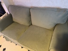 IKEA Ektorp 2-Seater Sofa Covers Hekepo Gray Grey Fabric