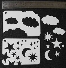 2 in 1 CLOUDS STARS RAIN DROPS