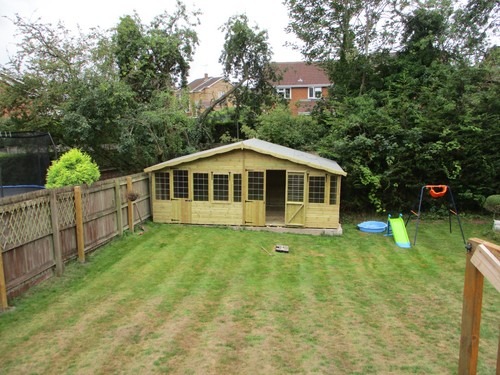 X10 summer house 13mm t - house, t&g