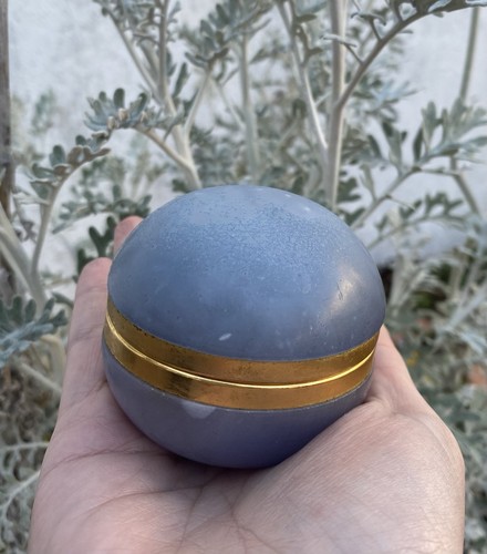 Vintage purple trinket - trinket, box