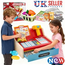 UK Wooden Toy Cash Register