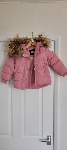 Girls pink coat - girls, dkny